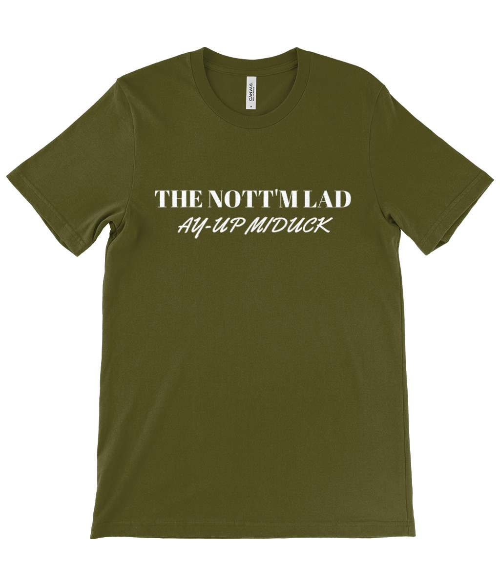 The Nott'm Lad Ay-Up Miduck T-Shirt - Image 16