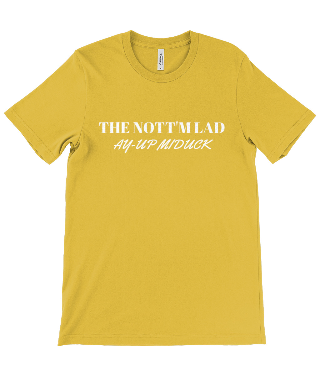 The Nott'm Lad Ay-Up Miduck T-Shirt - Image 17