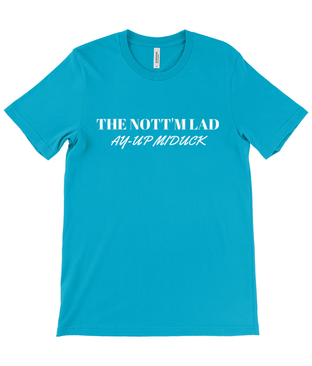 The Nott'm Lad Ay-Up Miduck T-Shirt - Image 18