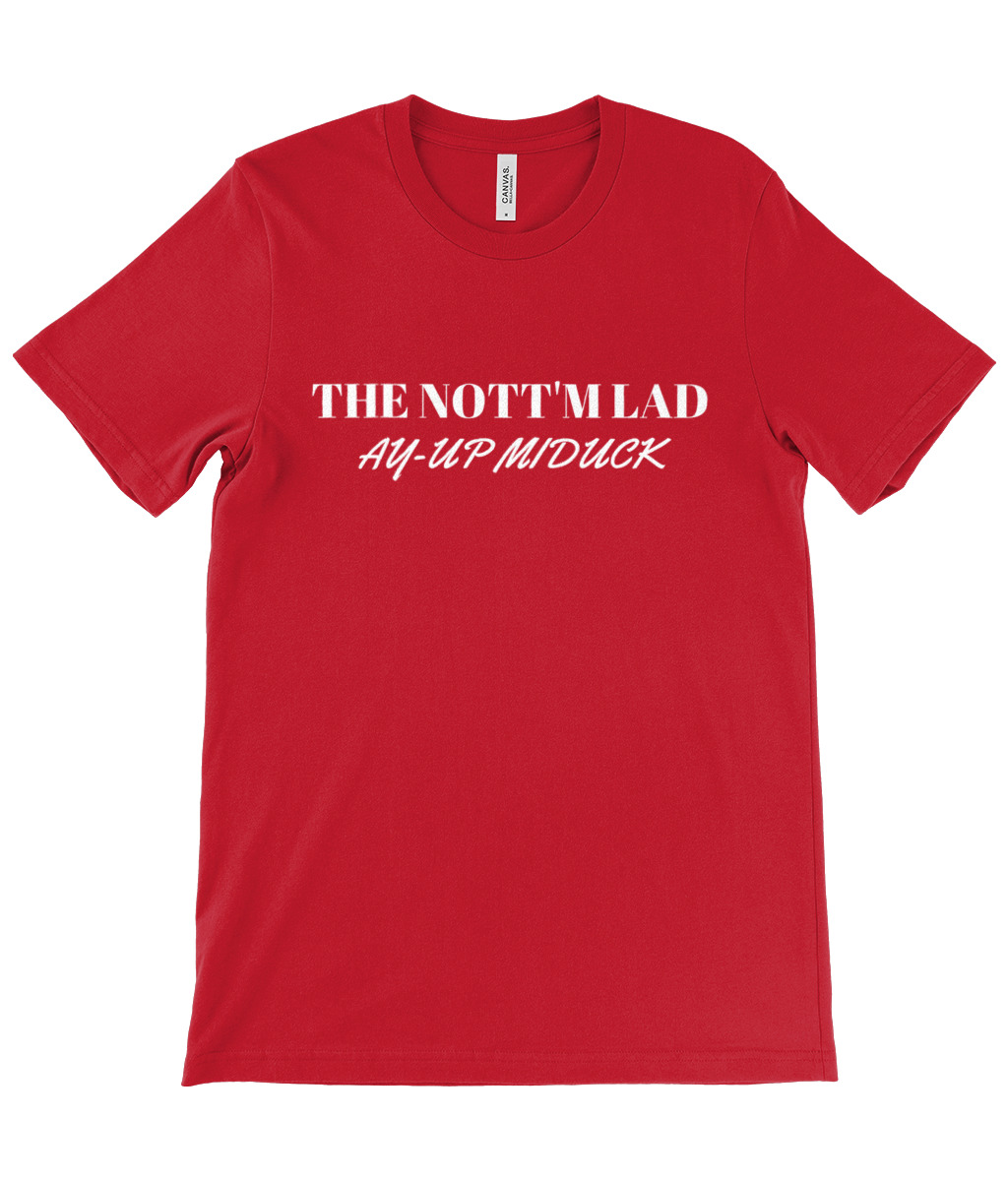 The Nott'm Lad Ay-Up Miduck T-Shirt - Image 19