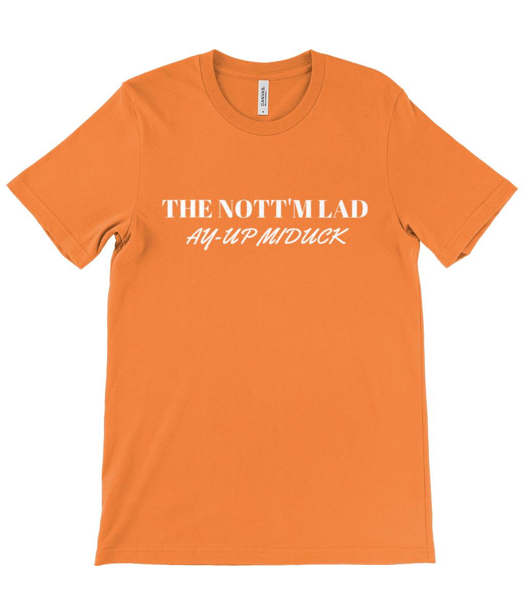 The Nott'm Lad Ay-Up Miduck T-Shirt - Image 25