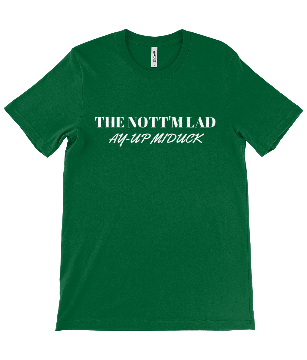 The Nott'm Lad Ay-Up Miduck T-Shirt - Image 30