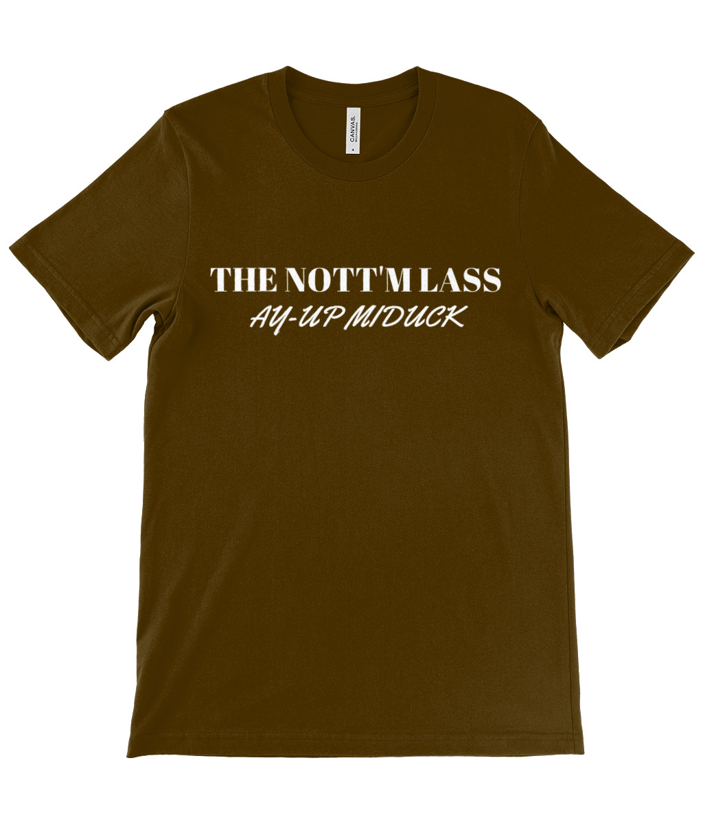 The Nott'm Lass Ay-Up Miduck T-Shirt - Image 6