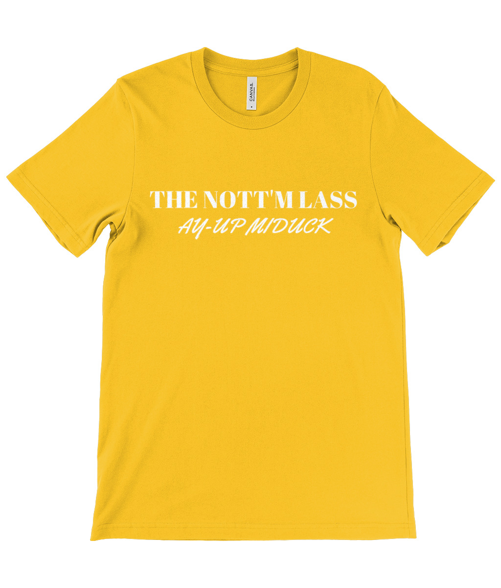 The Nott'm Lass Ay-Up Miduck T-Shirt - Image 8