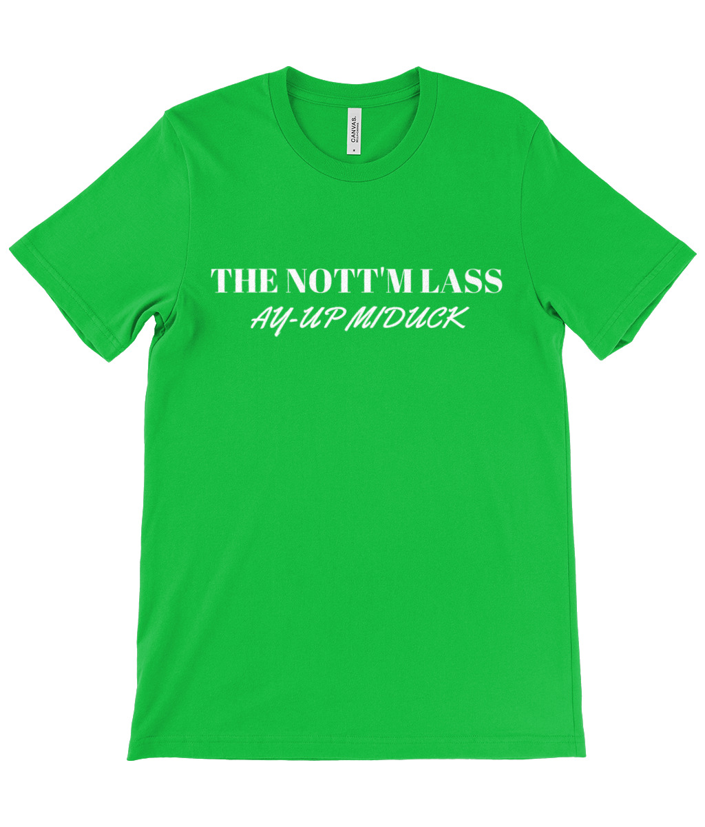 The Nott'm Lass Ay-Up Miduck T-Shirt - Image 9
