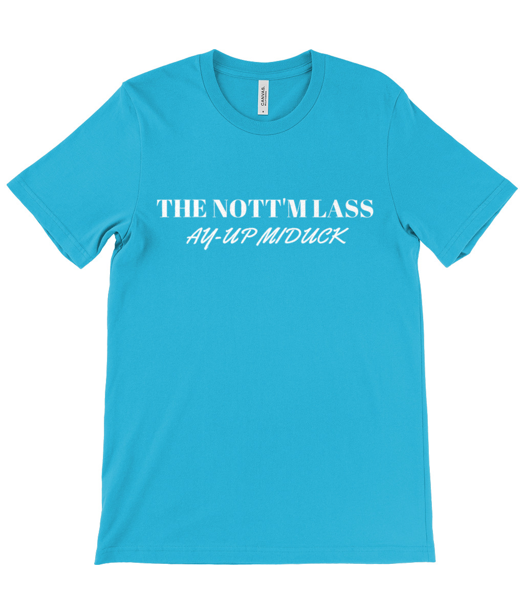 The Nott'm Lass Ay-Up Miduck T-Shirt - Image 13