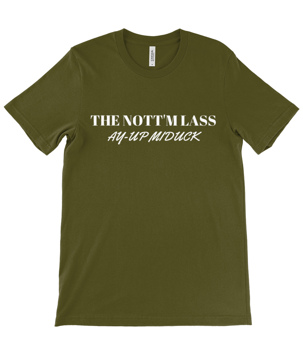 The Nott'm Lass Ay-Up Miduck T-Shirt - Image 17
