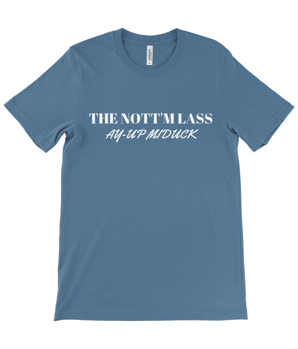 The Nott'm Lass Ay-Up Miduck T-Shirt - Image 24