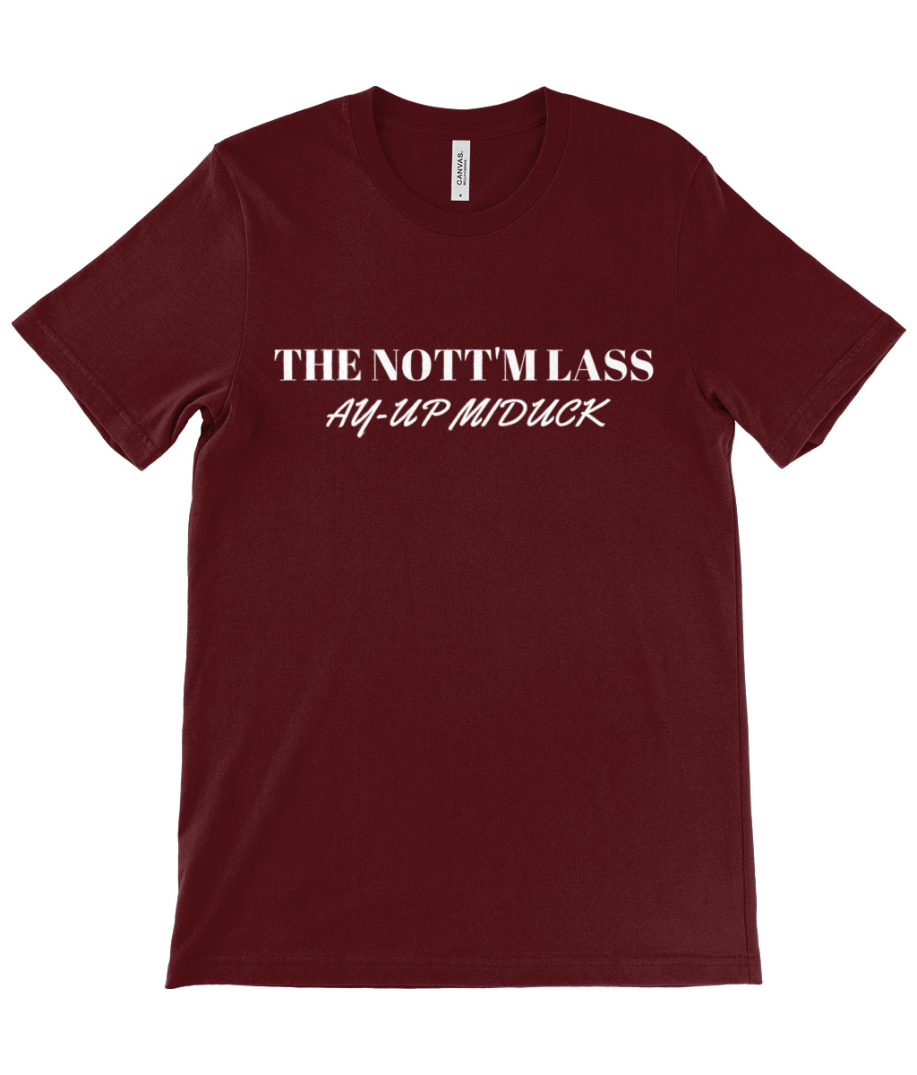 The Nott'm Lass Ay-Up Miduck T-Shirt - Image 25