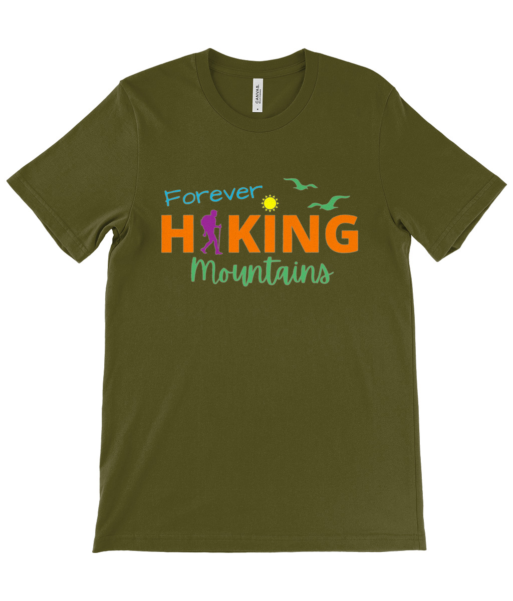 Forever Hiking Mountains T-Shirt - Image 13