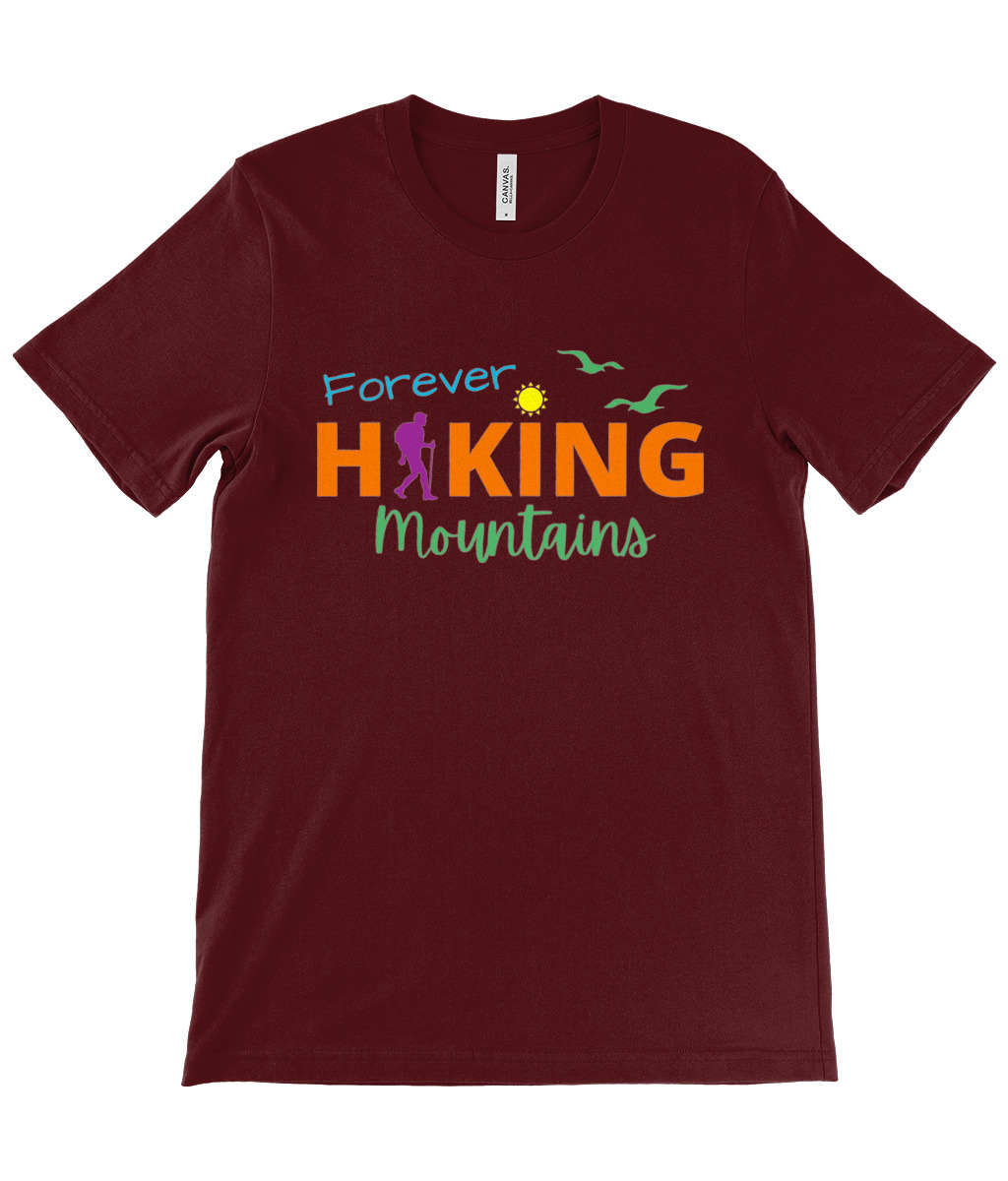 Forever Hiking Mountains T-Shirt - Image 20