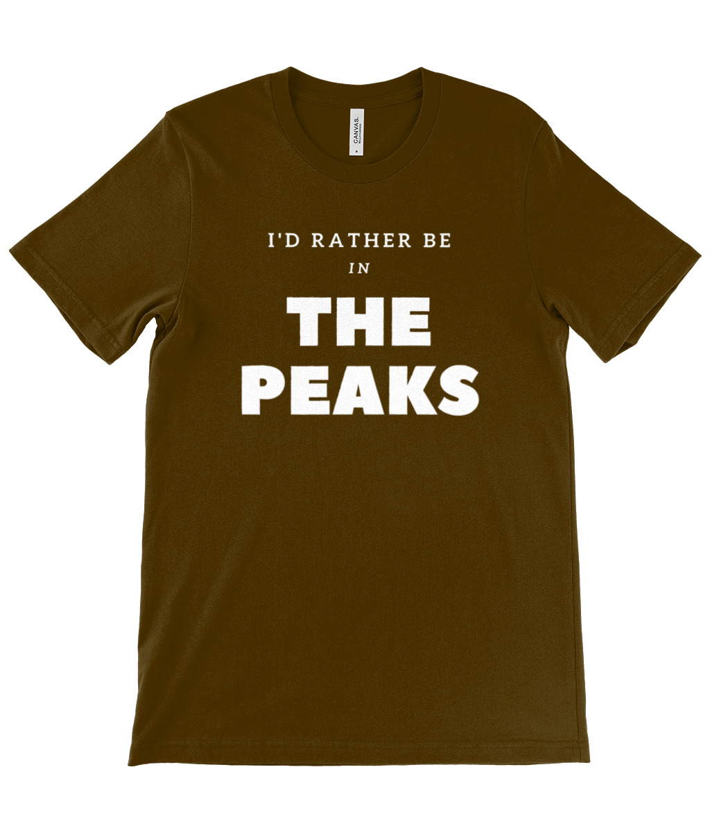 I'd Rather Be In The Peaks T-Shirt - Image 6