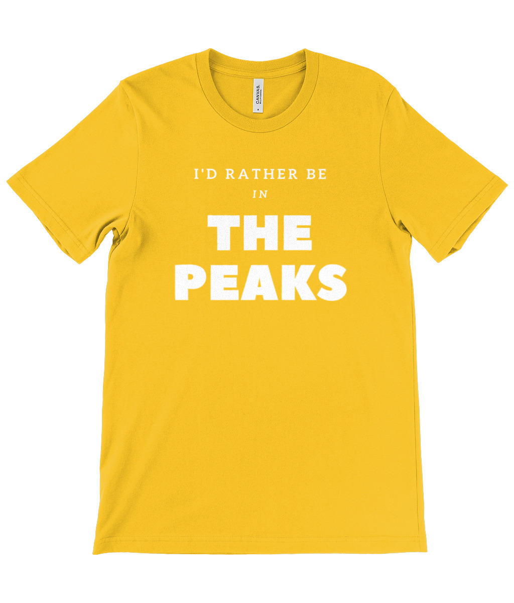 I'd Rather Be In The Peaks T-Shirt - Image 8