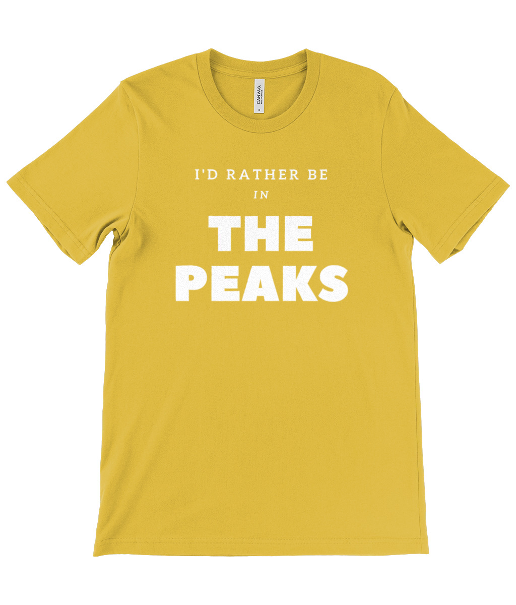 I'd Rather Be In The Peaks T-Shirt - Image 18