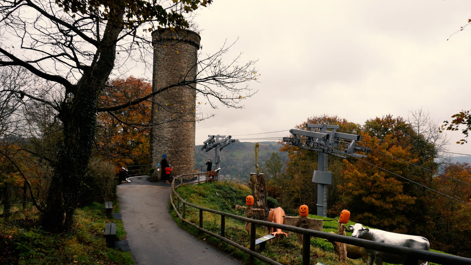The prospect tower at Matlock Bath