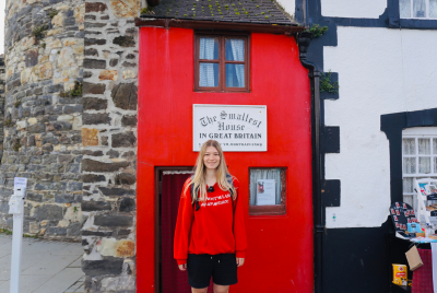 The Smallest House In Great Britain Located In Conwy North Wales