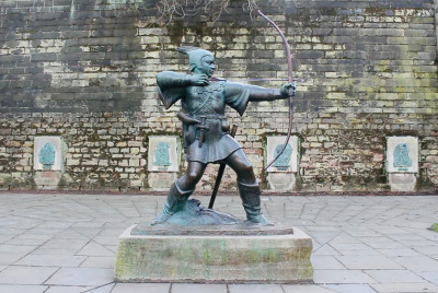Robin Hood Statue Nottinghamshire