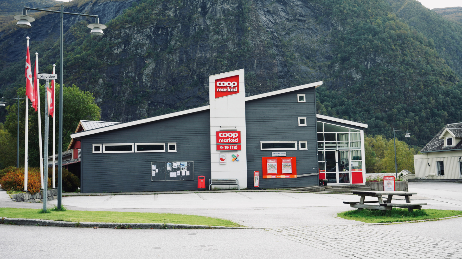 Skjolden_Coop Coop in Skjolden