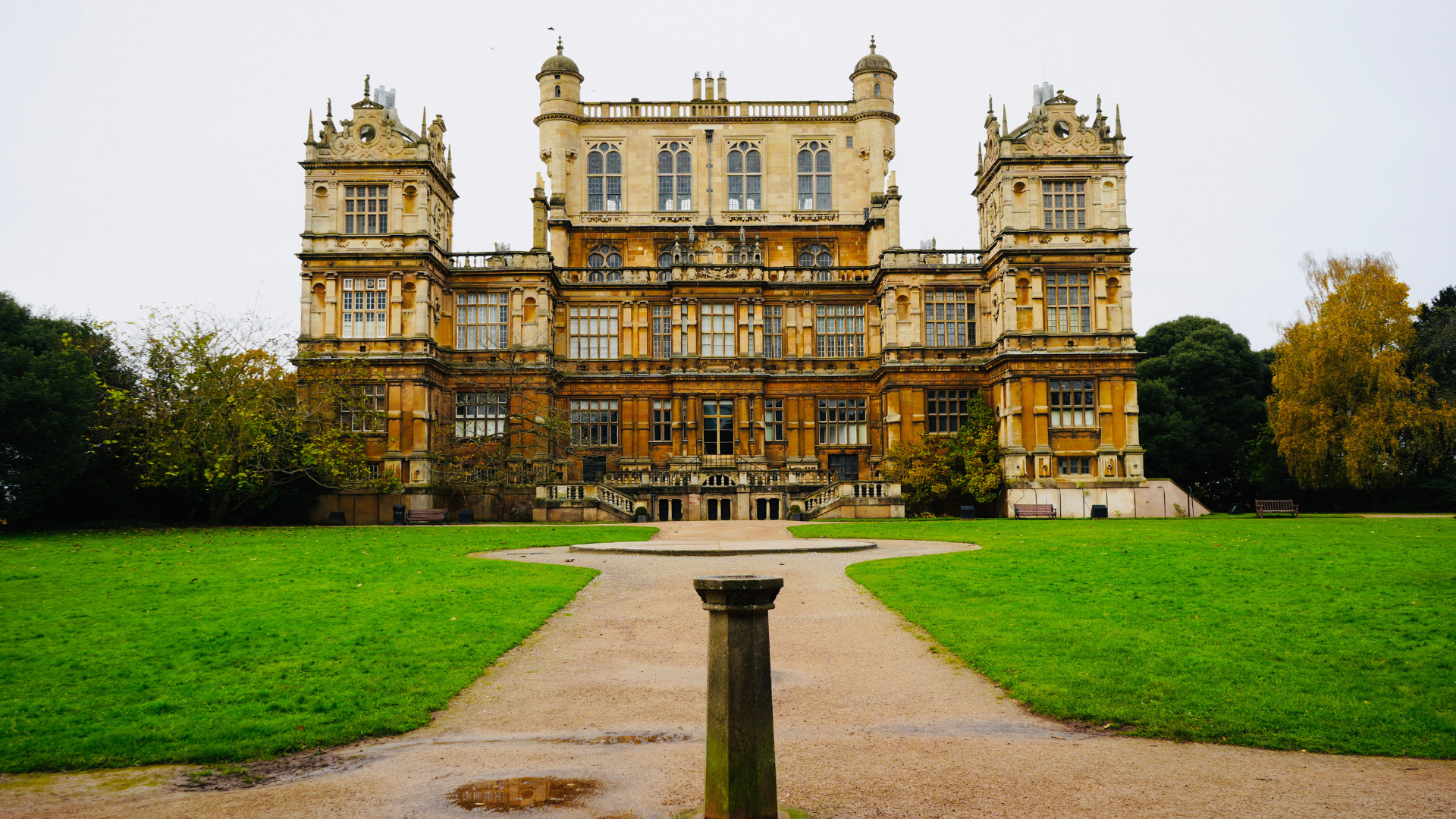 Wollaton hall was used to film the Dark Knight Trilogy in 2012.