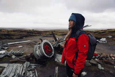 B 29 Crash site in The Peak District