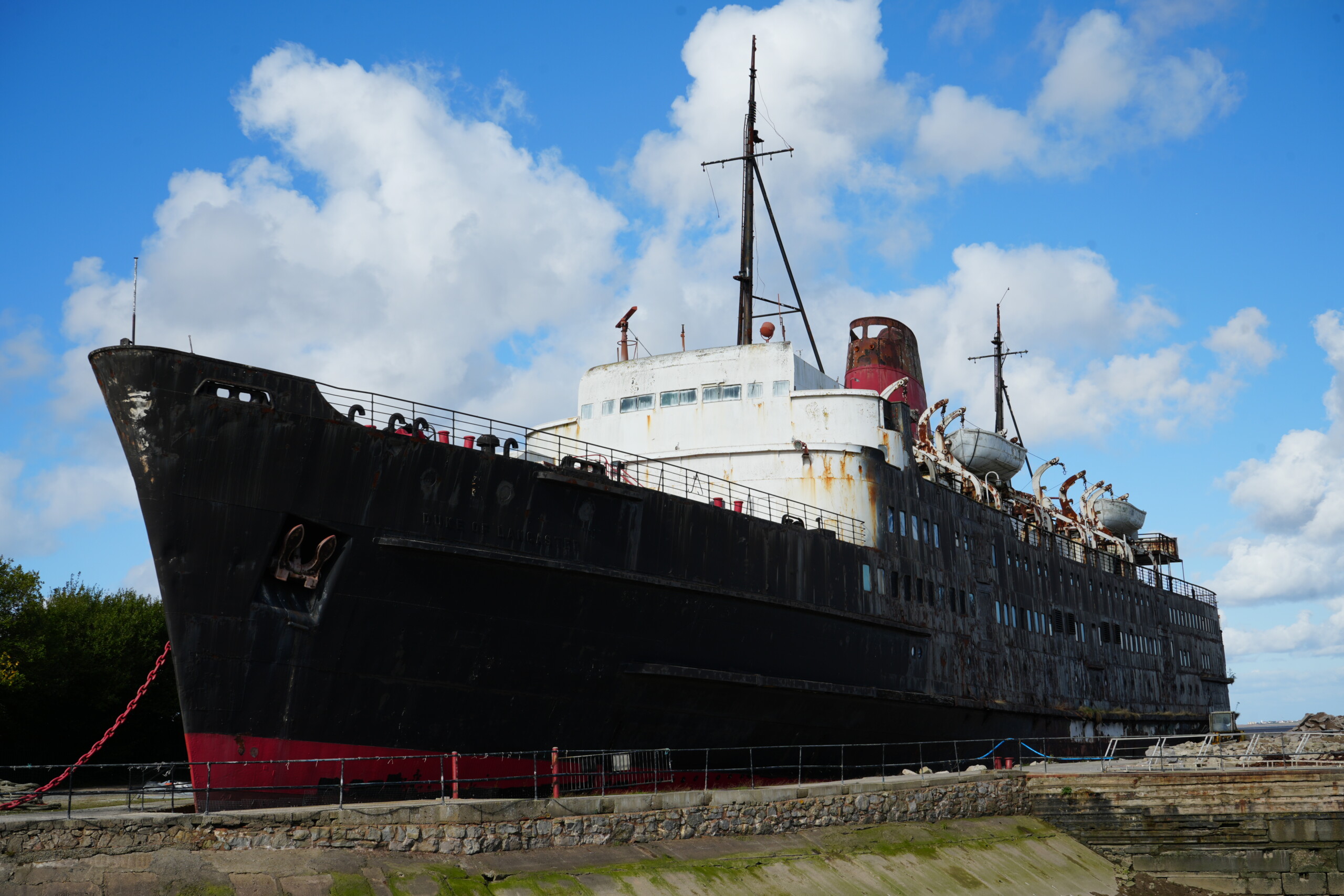 A close up image of The Duke of Lancaster