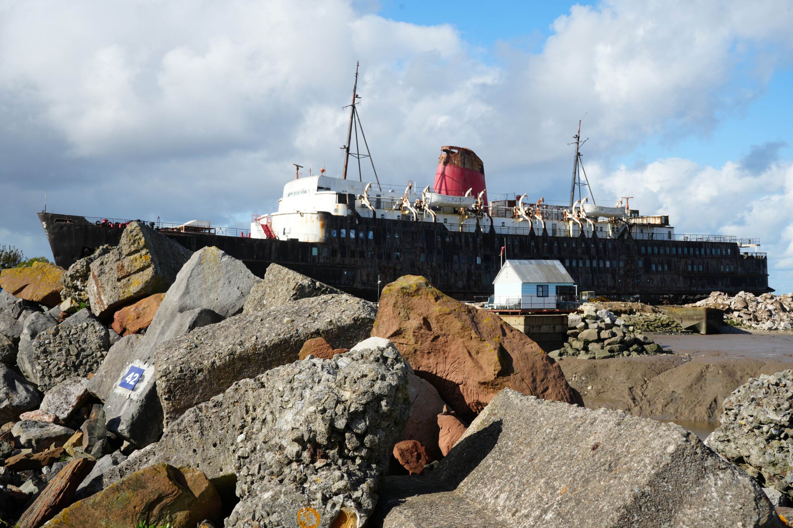 The Duke of Lancaster Docked