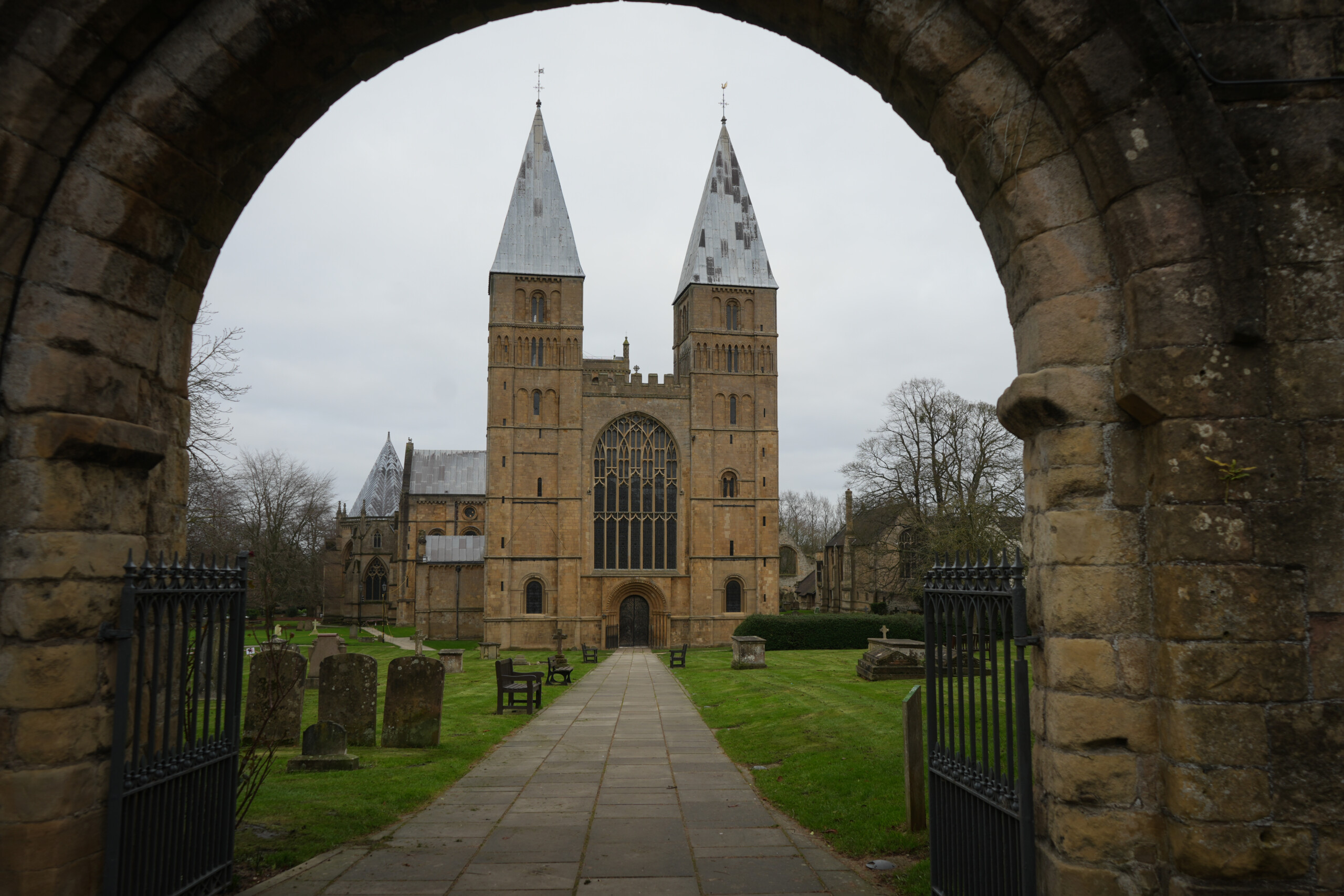 Southwell_Minster_Entrance The view leading up to Southwell Minster