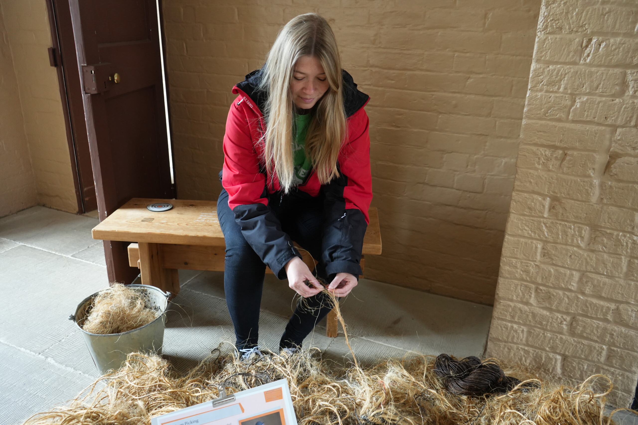 Oakum_Picking_Southwell_Workhouse The Nott'm Lass Oakum Picking at the Workhouse in Southwell