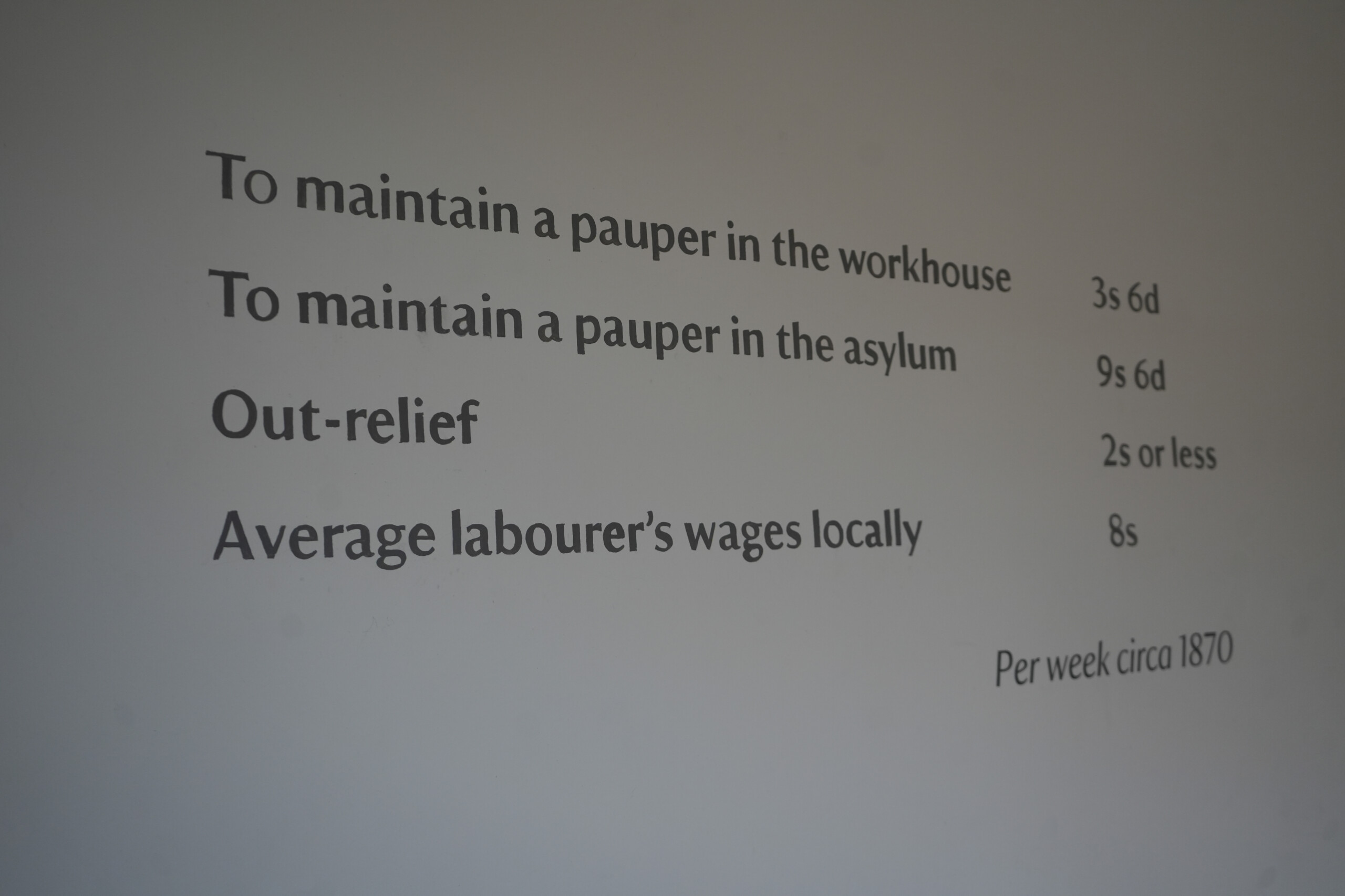 Pauper_At_The_Workhouse Information in the clerks office at the Workhouse in Southwell