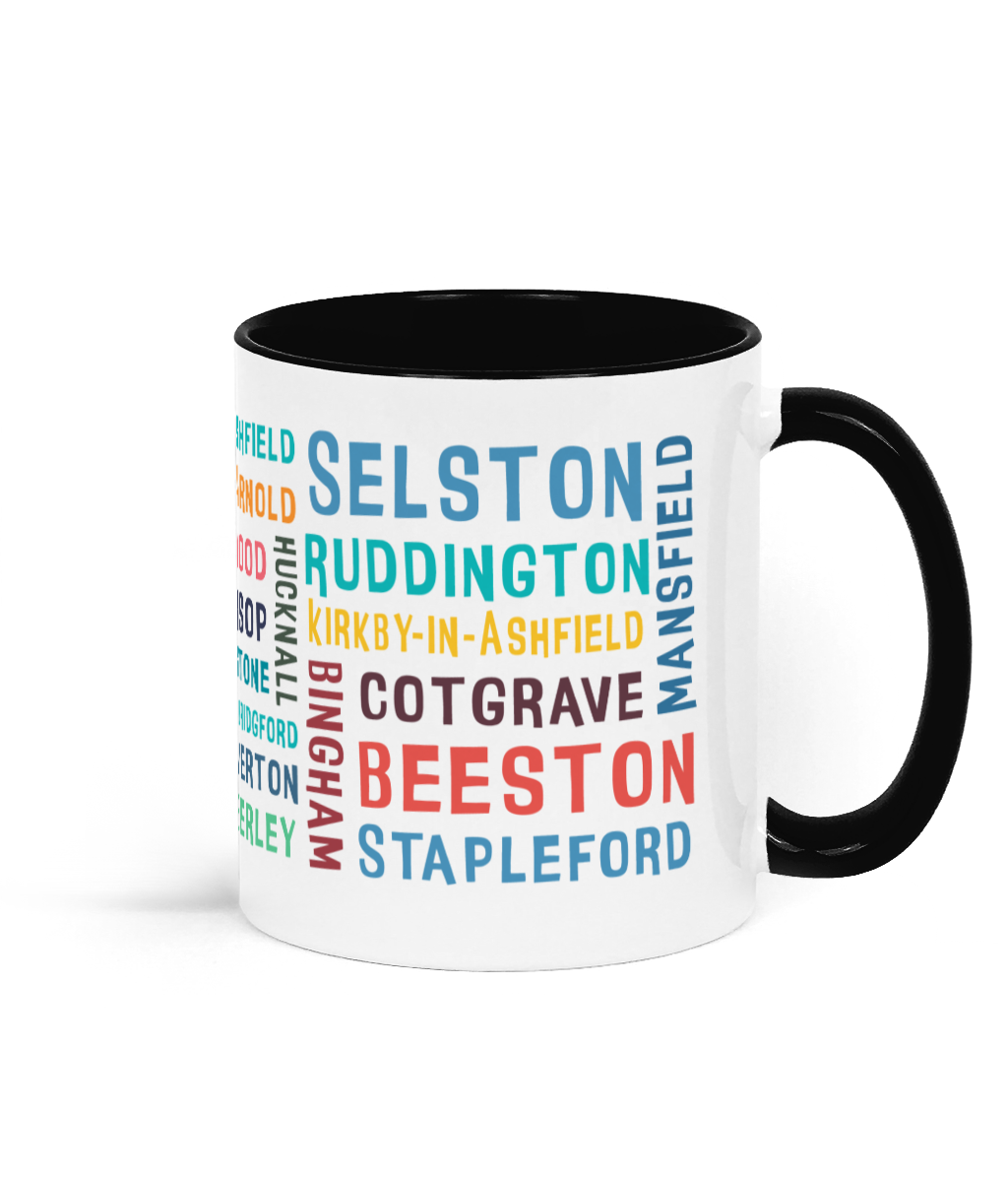 30 Nottinghamshire Places Mug - Image 4