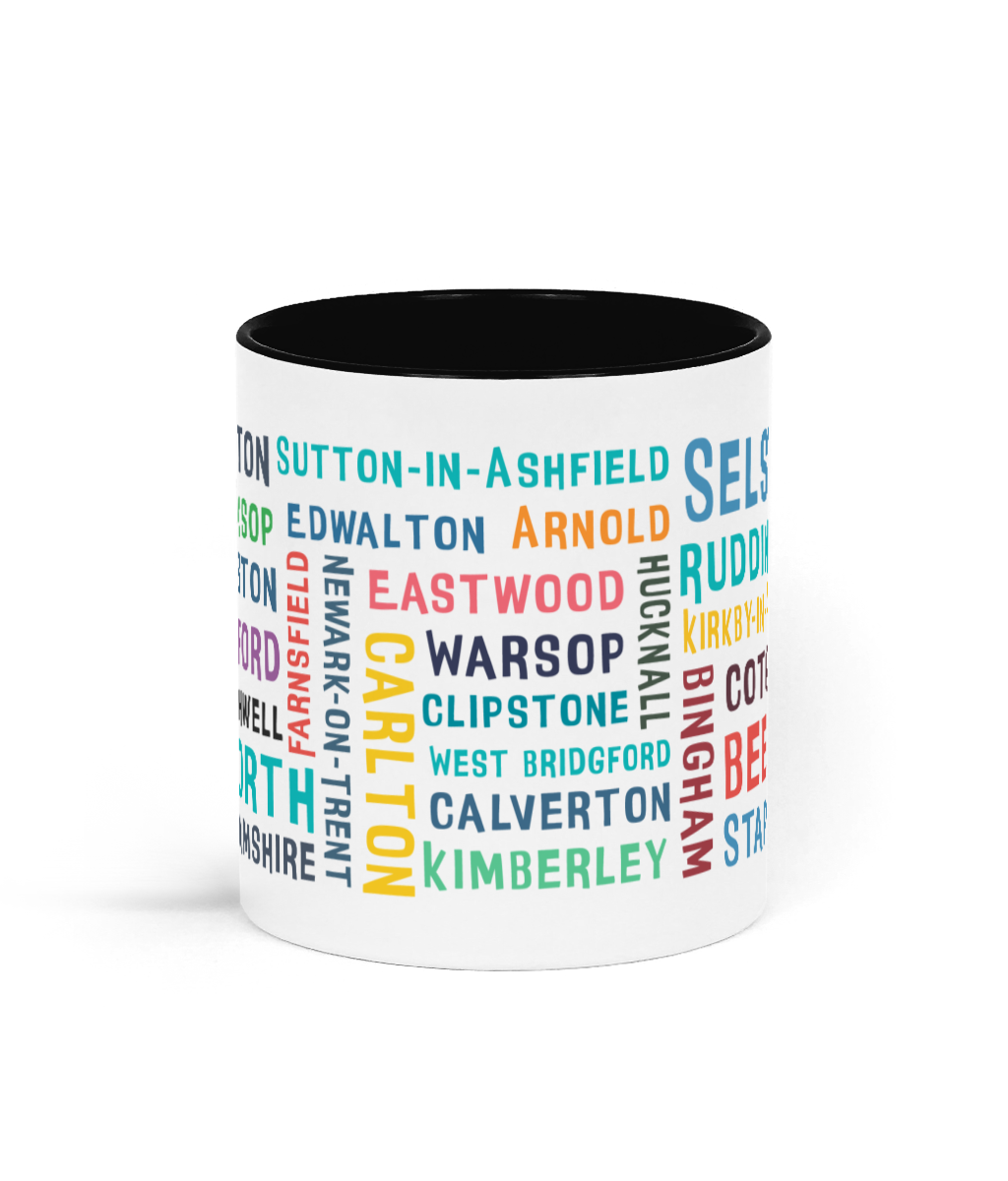 30 Nottinghamshire Places Mug - Image 3